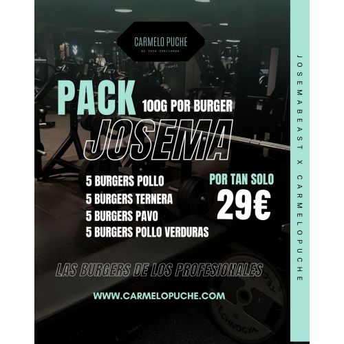 pack hamburguesas Josema beast