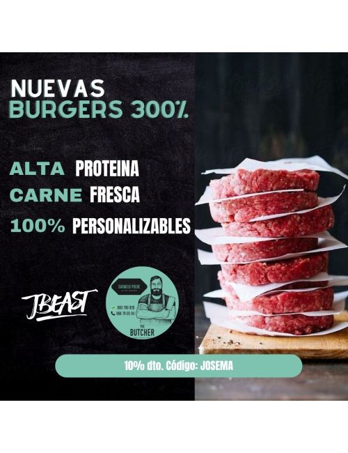 BURGERS Fitness saludables 300%