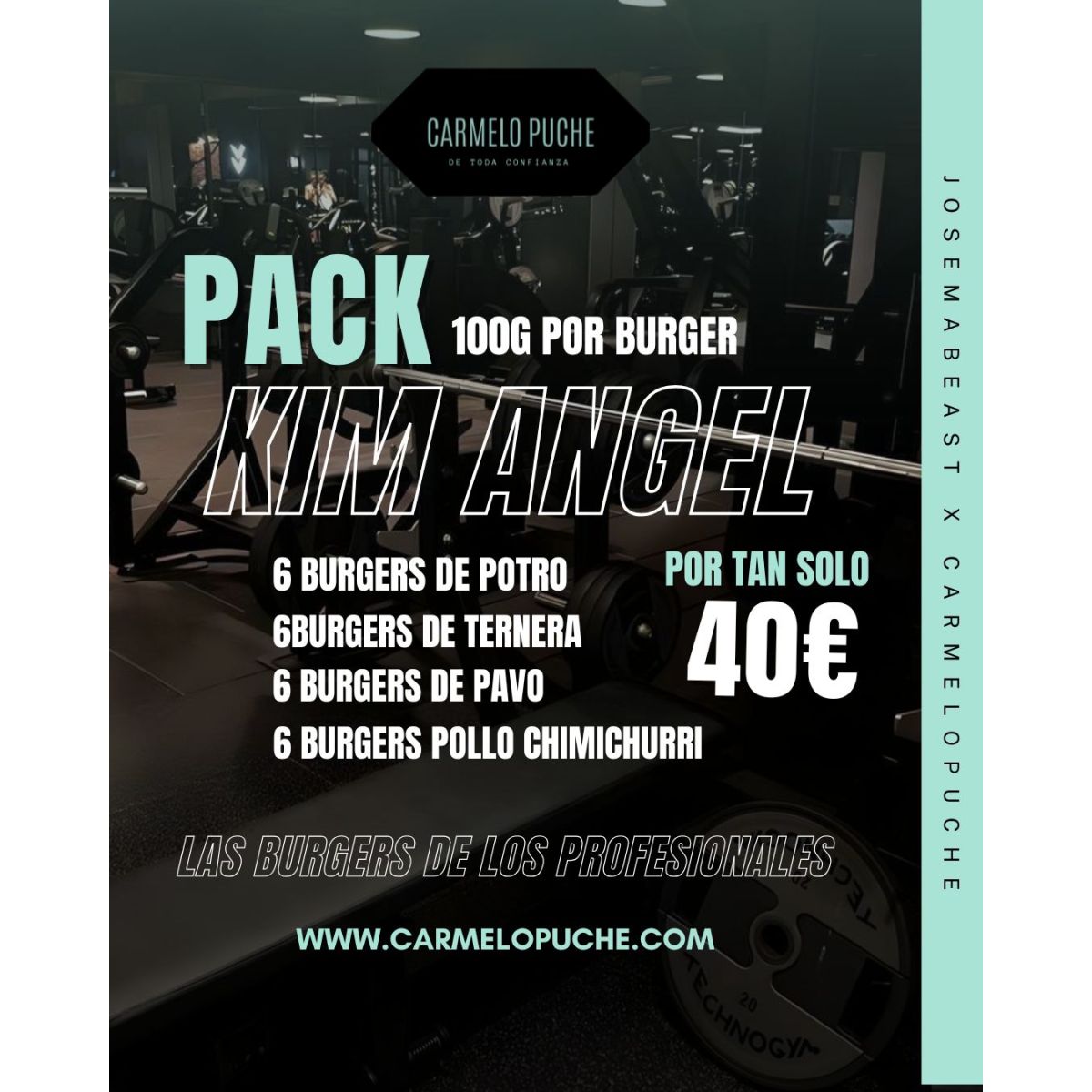 PACK BURGERS KIM ANGEL